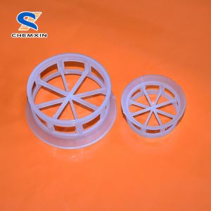 Plast Cascade Mini Ring PVC Används i Tower Random Packing